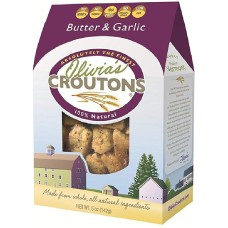 OLIVIAS CROUTONS: Butter & Garlic Crouton, 5 oz