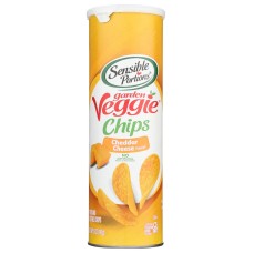 SENSIBLE PORTIONS: Cheddar Cheese Garden Veggie Chips, 5 oz