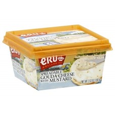 ERU HOLLAND: Spreadable Gouda Cheese with Mustard, 3.53 oz