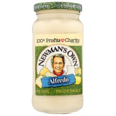 NEWMAN'S OWN: Alfredo Pasta Sauce, 15 oz