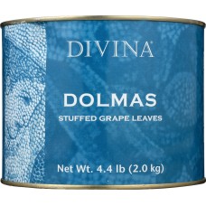 DIVINA: Dolmas Stuffed Grape Leaves, 4.4 lb