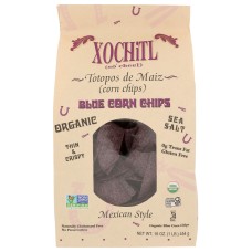 XOCHITL: Corn Chips Organic Blue Corn, 16 oz