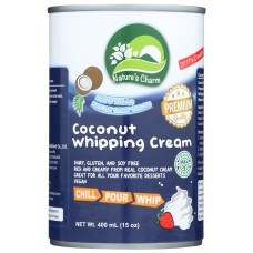 NATCHARM: Whipping Coconut Cream, 15 oz