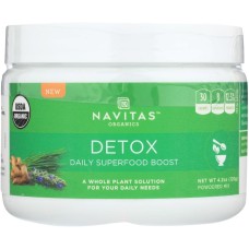 NAVITAS: Detox Daily Superfood Boost, 4.2 oz