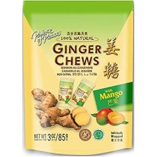 PRINCE OF PEACE: Candy Ginger Mango Chews, 3 oz