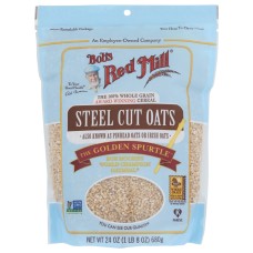 BOBS RED MILL: Steel Cut Oats, 24 oz