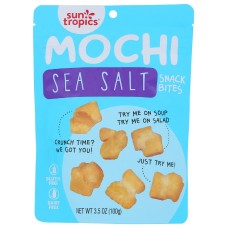 SUN TROPICS: Sea Salt Mochi Snack Bites, 3.5 oz