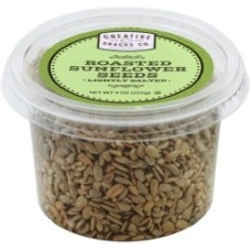 CREATIVE SNACK: Cup Roasted Sunflower Seeds, 9 oz