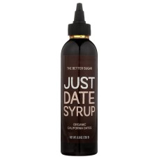 JUST DATE SYRUP: Organic California Dates Syrup, 8.8 oz