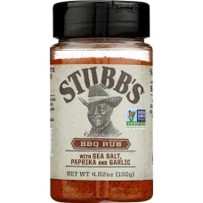 STUBBS: Bbq Rub, 4.62 oz