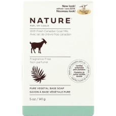 CANUS: Goat's Milk Soap Fragrance Free for Sensitive Skin, 5 oz