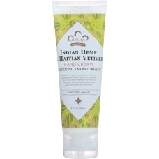 NUBIAN HERITAGE: Hand Cream Indian Hemp And Haitian Vetiver With Neem Oil, 4 oz