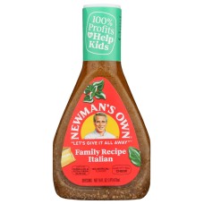 NEWMANS OWN: Family Recipe Italian Dressing, 16 oz