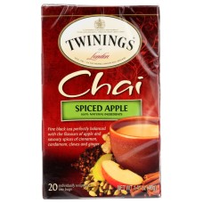 TWININGS TEA: Chai Spiced Apple tea, 20 bg