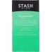 STASH TEA: Premium Peppermint Herbal Tea Caffeine Free 20 Tea Bags, 0.7 oz
