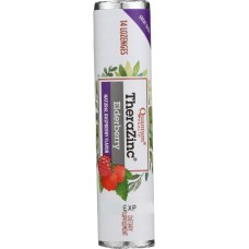 QUANTUM HEALTH: TheraZinc Elderberry Raspberry Flavor Lozenges, 14 ct
