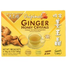 PRINCE OF PEACE: Instant Ginger Honey Crystals, 10 bg