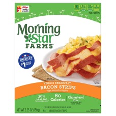 MORNINGSTAR FARMS: Veggie Breakfast Bacon Strips, 5.25 oz