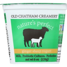 OLD CHATHAM CREAMERY: Ginger Sheep Yogurt, 6 oz
