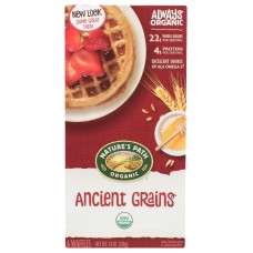 NATURES PATH: Organic Ancient Grains Waffle, 7.40 oz