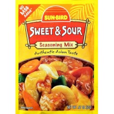 SUNBIRD: Sweet & Sour Seasoning Mix, 0.87 oz