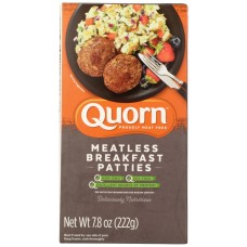 QUORN: Meatless Breakfast Patties, 7.80 oz