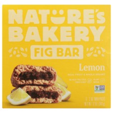 NATURE'S BAKERY: Lemon Fig Bar, 12 oz
