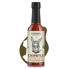 O'BROTHERS: Organic Chipotle Habanero Pepper Sauce, 5 oz