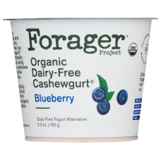 FORAGER: Blueberry Organic Cashewgurt, 5.30 oz