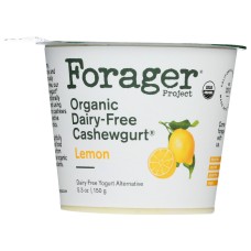 FORAGER: Lemon Organic Cashewgurt, 5.30 oz