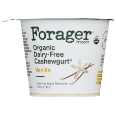 FORAGER: Vanilla Organic Cashewgurt, 5.30 oz