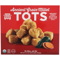 ROLLINGREENS: Ancient Grain Millet Tots Spicy Sweet, 11.50 oz
