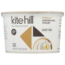 KITE HILL: Vanilla Almond Milk Yogurt, 16 oz
