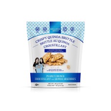 WELLNESS BITES: Crispy Quinoa Brittle Peanut Crunch, 4.5 oz