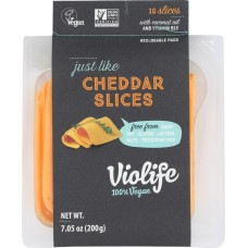VIOLIFE: Just LIke Cheddar Slices Cheese, 7.05 oz