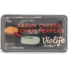 VIOLIFE: Just Like Cream Cheese Chili Peppers, 7.05 oz