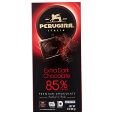 PERUGINA: Extra Dark Chocolate 85% Cacao Bar, 3 oz