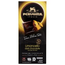 PERUGINA: Limoncello Dark Chocolate Bar, 3 oz