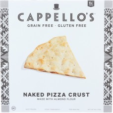 CAPPELLOS: Naked Pizza Crust, 6 oz