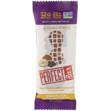 PERFECT FOODS: Chocolate Hazelnut Crisp Bar, 2.20 oz