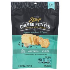STACY'S: Cheese Petites Romano with Garlic and Pepper, 4 oz