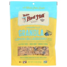 BOBS RED MILL: Lemon Blueberry Homestyle Granola, 11 OZ