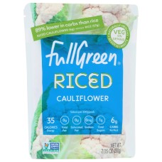 FULLGREEN: Riced Cauliflower, 7.05 oz