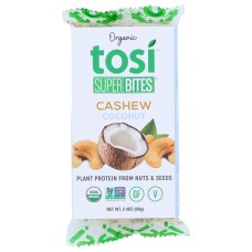 TOSI: Organic Cashew Coconut Super Bites, 2.40 oz