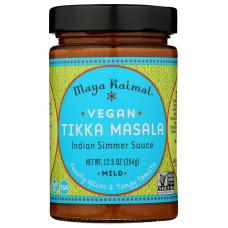 MAYA KAIMAL: Vegan Tikka Masala Indian Simmer Sauce, 12.50 oz