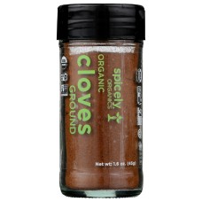 SPICELY ORGANICS: Spice Cloves Ground Jar, 1.6 oz