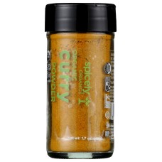 SPICELY ORGANICS: Spice Curry Powder Jar, 1.7 oz