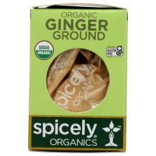 SPICELY ORGANICS: Spice Ginger Ground Box, 0.4 oz