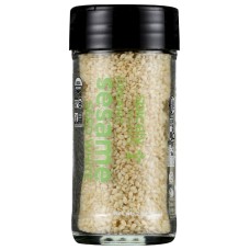 SPICELY ORGANICS: Spice Sesame Seed White Jar, 2 oz