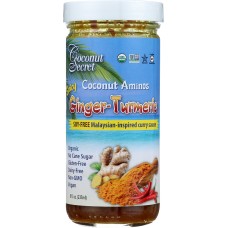 COCONUT SECRET: Spicy Ginger Turmeric Coconut Aminos, 8 oz